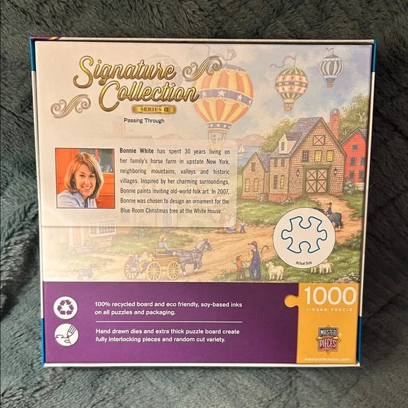 Signature Collection 1000-Piece Puzzle - Passing Through, sealed, Brand New. - Picture 2 of 2